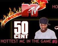 50 Cent на 9 месте в MTV "Hottest MC in the Game"