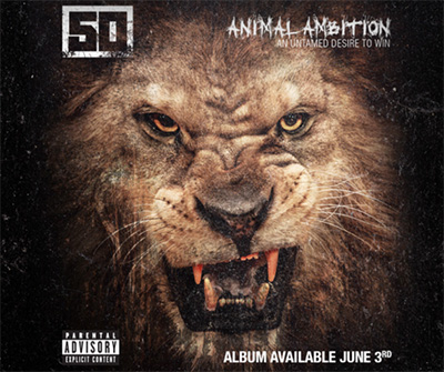 50 Cent: Обложка Альбома и трек-лист Animal Ambition