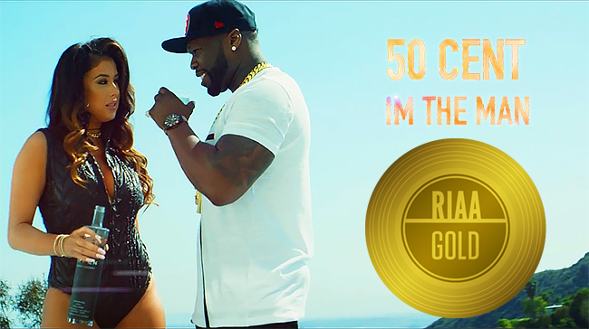 50 Cent, который смог: сингл I'm The Man стал золотым!