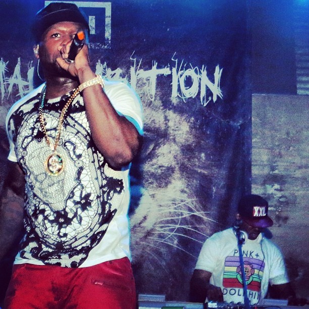 50 Cent и DJ Whoo Kid последний раз вместе на SXSW 2014