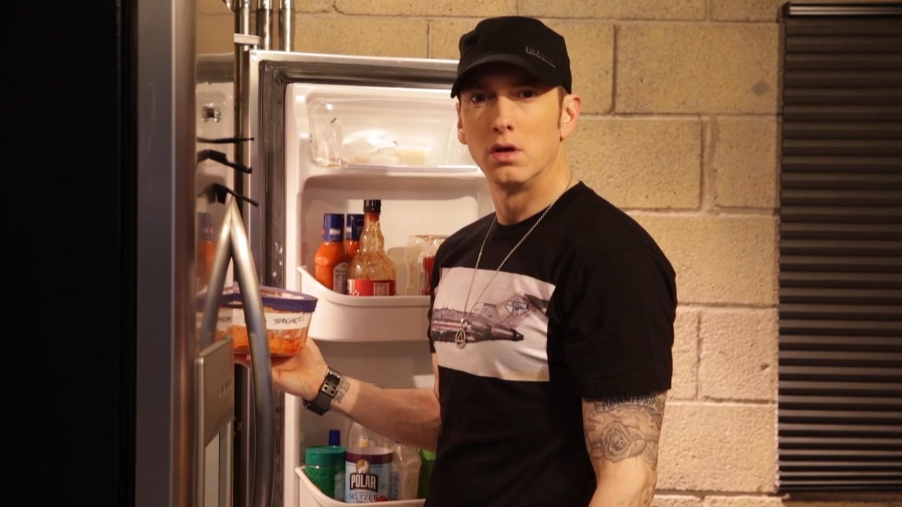 Eminem поддержал родную команду Detroit Pistons