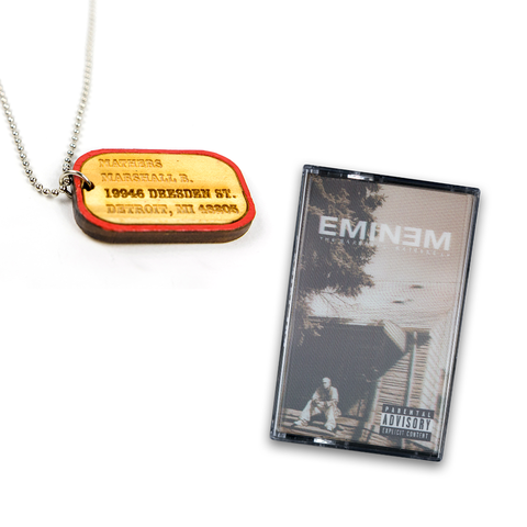 Жетон из хорошего дерева + Eminem - The Marshall Mathers LP аудио кассета 