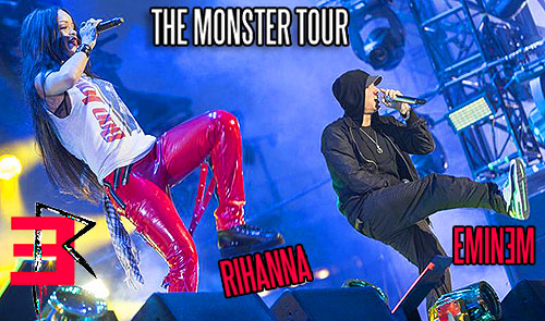 Eminem и Rihanna - концерт в Детройте 22-23 августа The Monster Tour