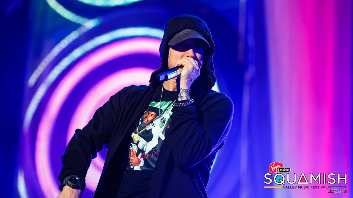 Eminem: концерт Squamish Music Festival, 10 августа 2014