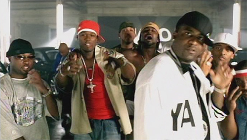 Tony Yayo в клипе Pimpin вместе с 50 Cent и G-Unit Records