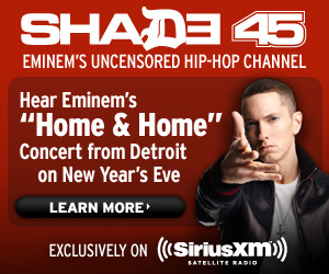 Eminem - Концерт Home and Home будет 1 января на Shade 45