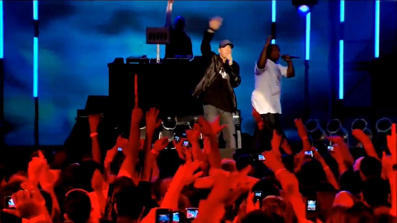 Eminem - Crack A Bottle on Jimmy Kimmel Live 2009
