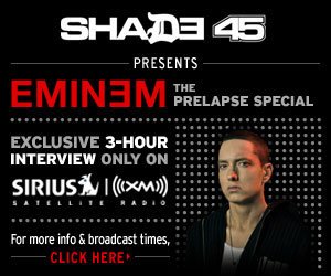 Eminem на Shade 45 в шоу Prelapse