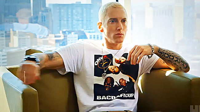 Eminem блондин в трейлере The Defiant Ones