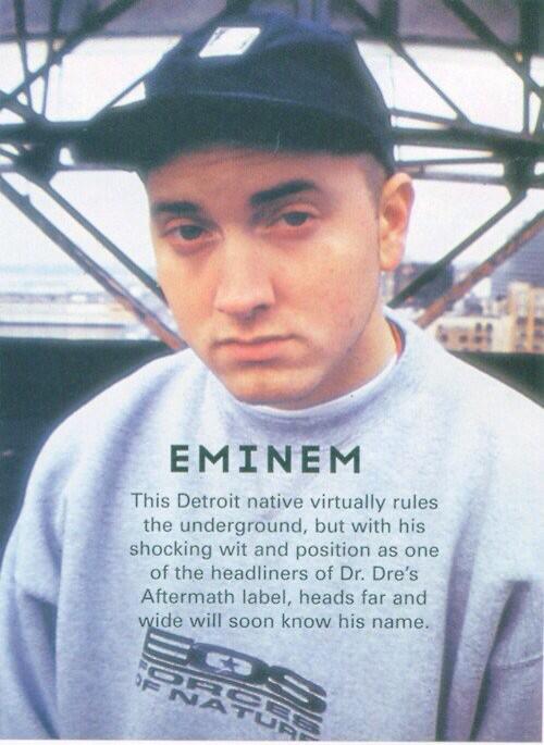 Eminem сделал анонс своего дебютного альбома на Aftermath/Interscope в марте 1998