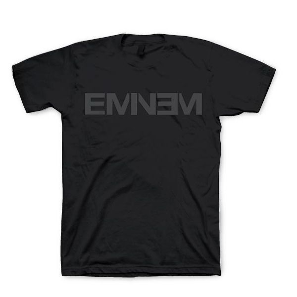 EMINEM - футболка с новым логотипом 2013. Черная. MMLP2