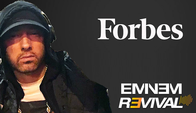 Forbes: Выход альбома “Revival” может положить конец неоспоримому коммерческому лидерству Эминема