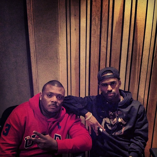 Mr. Porter и Big Sean в Детройтской студии - апрель 2013
