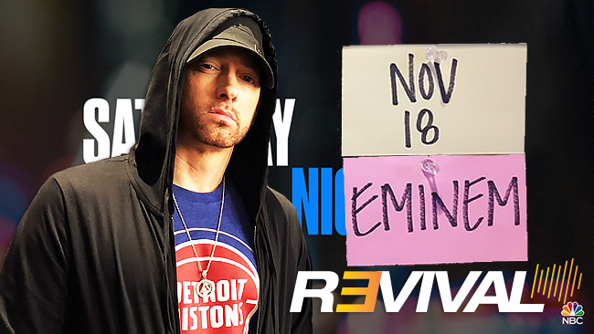 Eminem выступит на SNL 18 ноября!