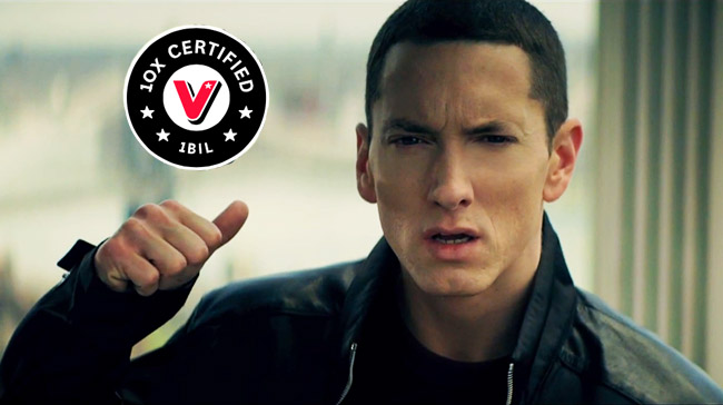 Eminem: клип Not Afraid набрал 1 миллиард просмотров!