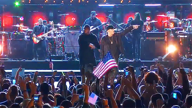 Eminem - выступление в Вашингтоне 2014