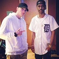 Eminem с Big Sean, Royce Da 5'9" в студии