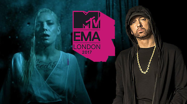 Eminem и Skylar Grey выступят на MTV EMA 2017 с промо Revival!